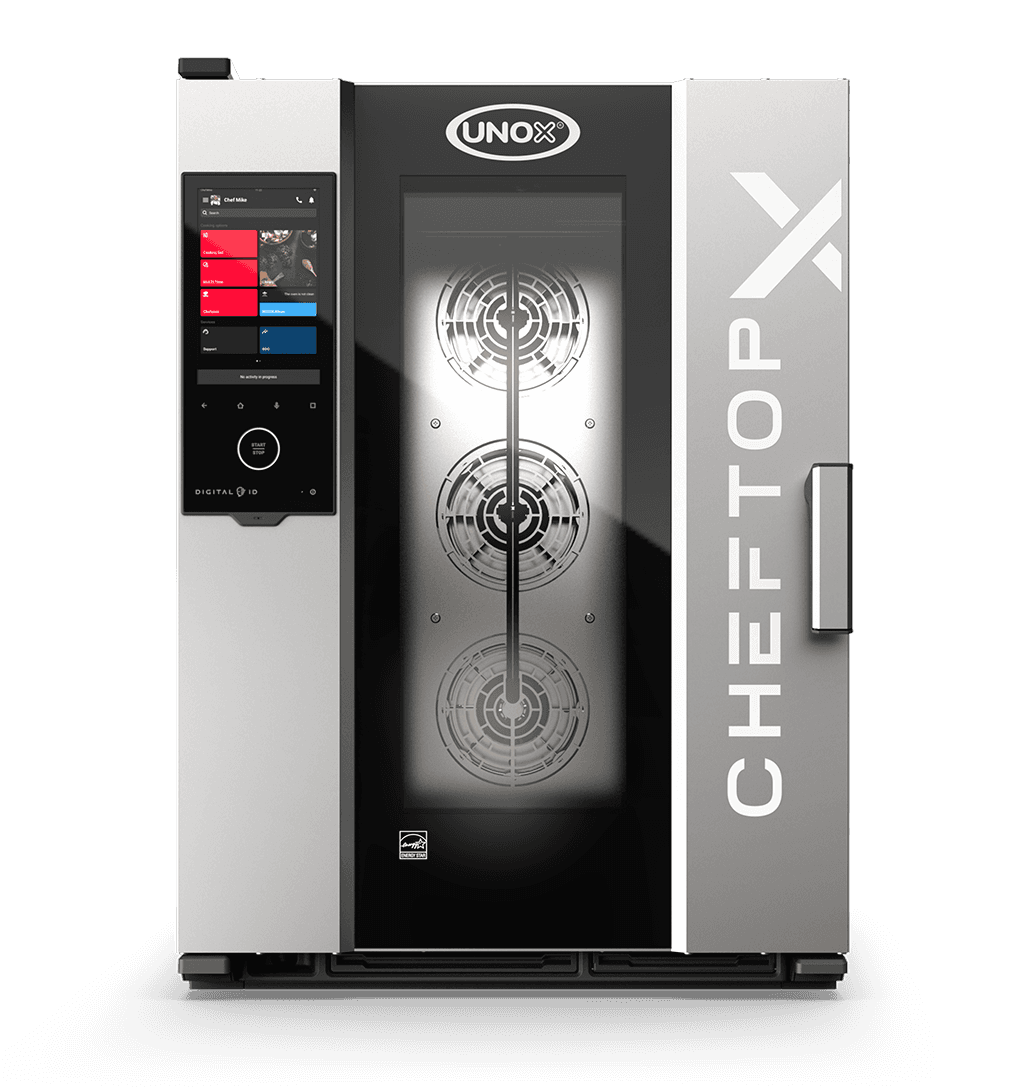UNOX CHEFTOP-X™ Digital.ID™ XADA-1011-EXRS-PO – 10 x GN 1/1 Electric Countertop Combi Oven