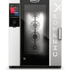 UNOX CHEFTOP-X™ Digital.ID™ XADA-1011-EXRS – 10 x GN 1/1 Electric Countertop Combi Oven