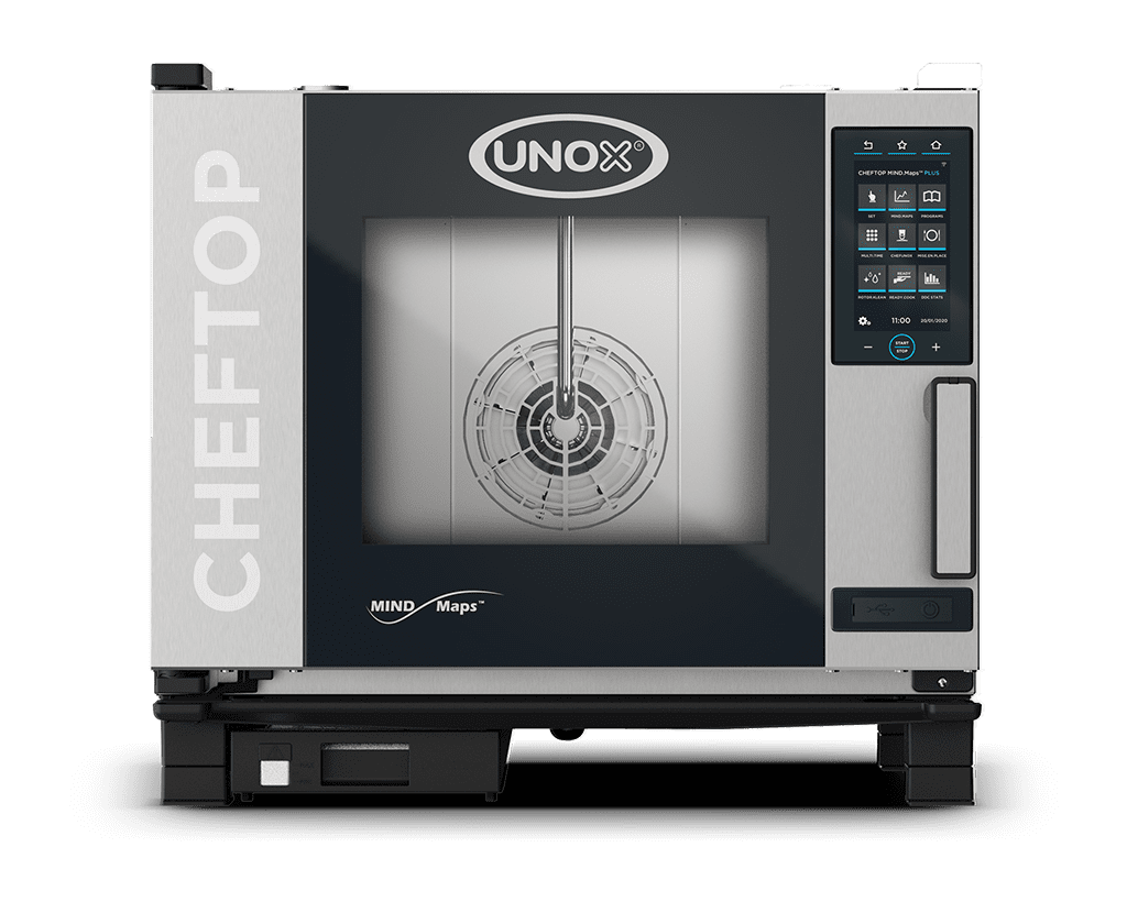 UNOX CHEFTOP MIND.Maps™ PLUS XAVC-0511-EPRM – 5 x GN 1/1 Electric Countertop Combi Oven