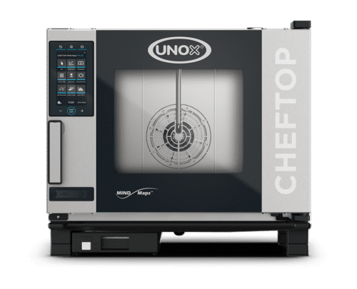 UNOX CHEFTOP MIND.Maps™ PLUS XAVC-0511-GPRM – 5 x GN 1/1 Gas Countertop Combi Oven