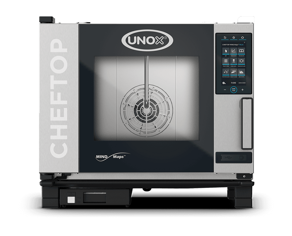 UNOX CHEFTOP MIND.Maps™ PLUS XAVC-0511-MPRM – 5 x GN 1/1 Electric Countertop Combi Oven