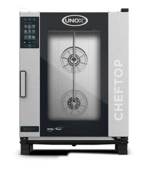 UNOX CHEFTOP MIND.Maps™ PLUS XAVC-10FS-GPRM – 10 x 18"x26" Gas Countertop Combi Oven