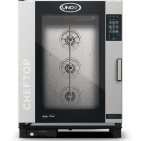 UNOX CHEFTOP MIND.Maps™ PLUS XAVC-10FS-GPRM – 10 x 18"x26" Gas Countertop Combi Oven