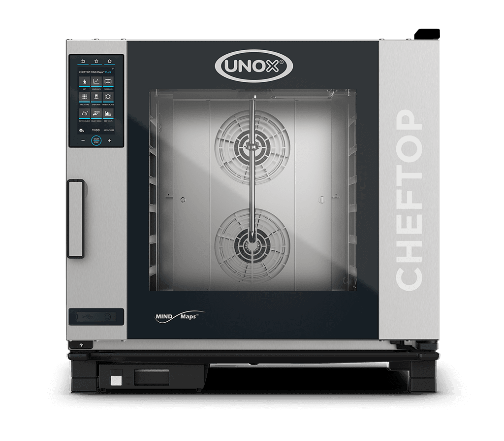UNOX CHEFTOP MIND.Maps™ PLUS XMVC-0621-HPLM – 6 x GN 2/1 Electric Countertop Combi Oven