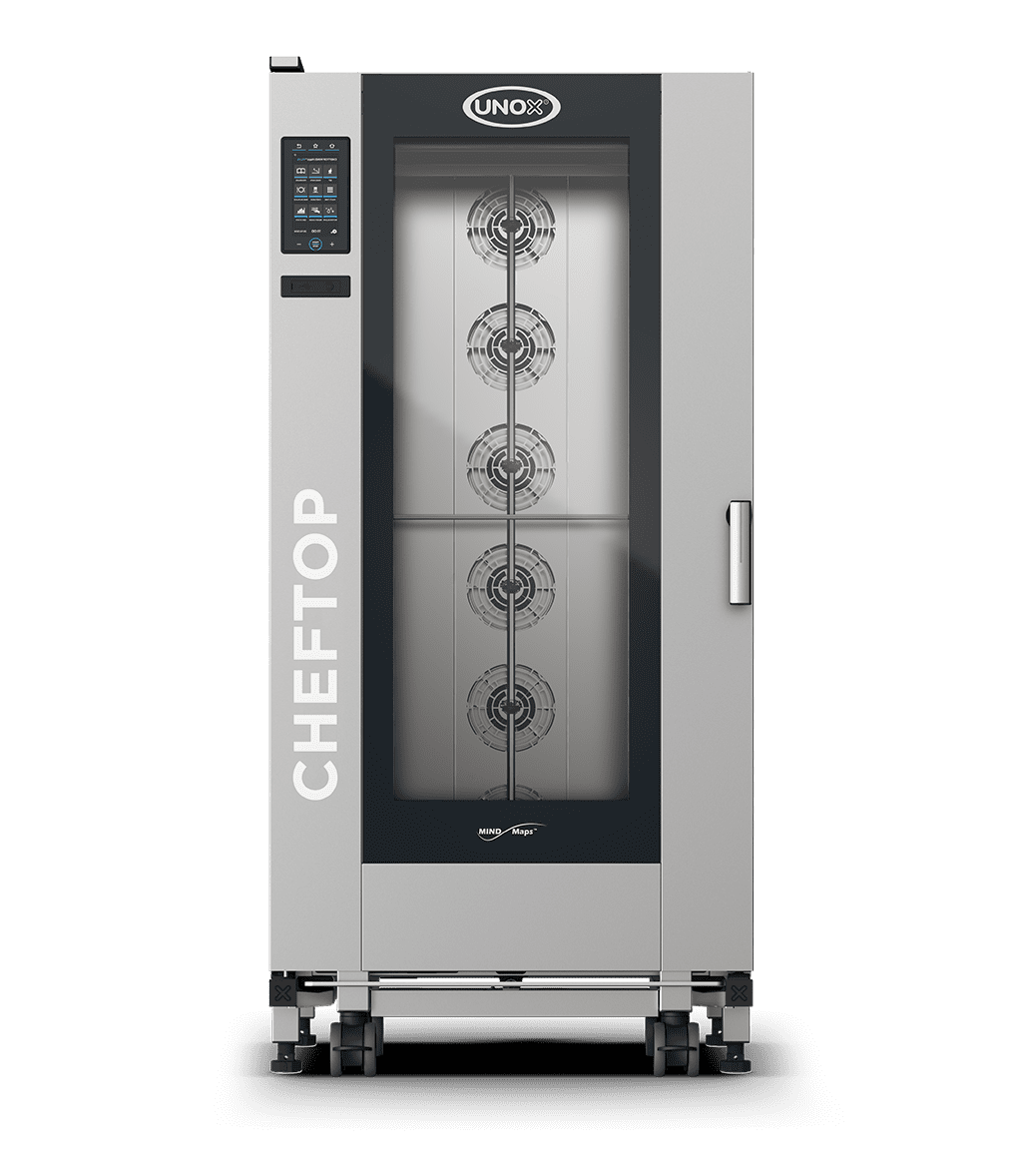 UNOX CHEFTOP MIND.Maps™ BIG PLUS XAVL-2021-DPRS – 20 x GN 2/1 Electric Roll-In Combi Oven