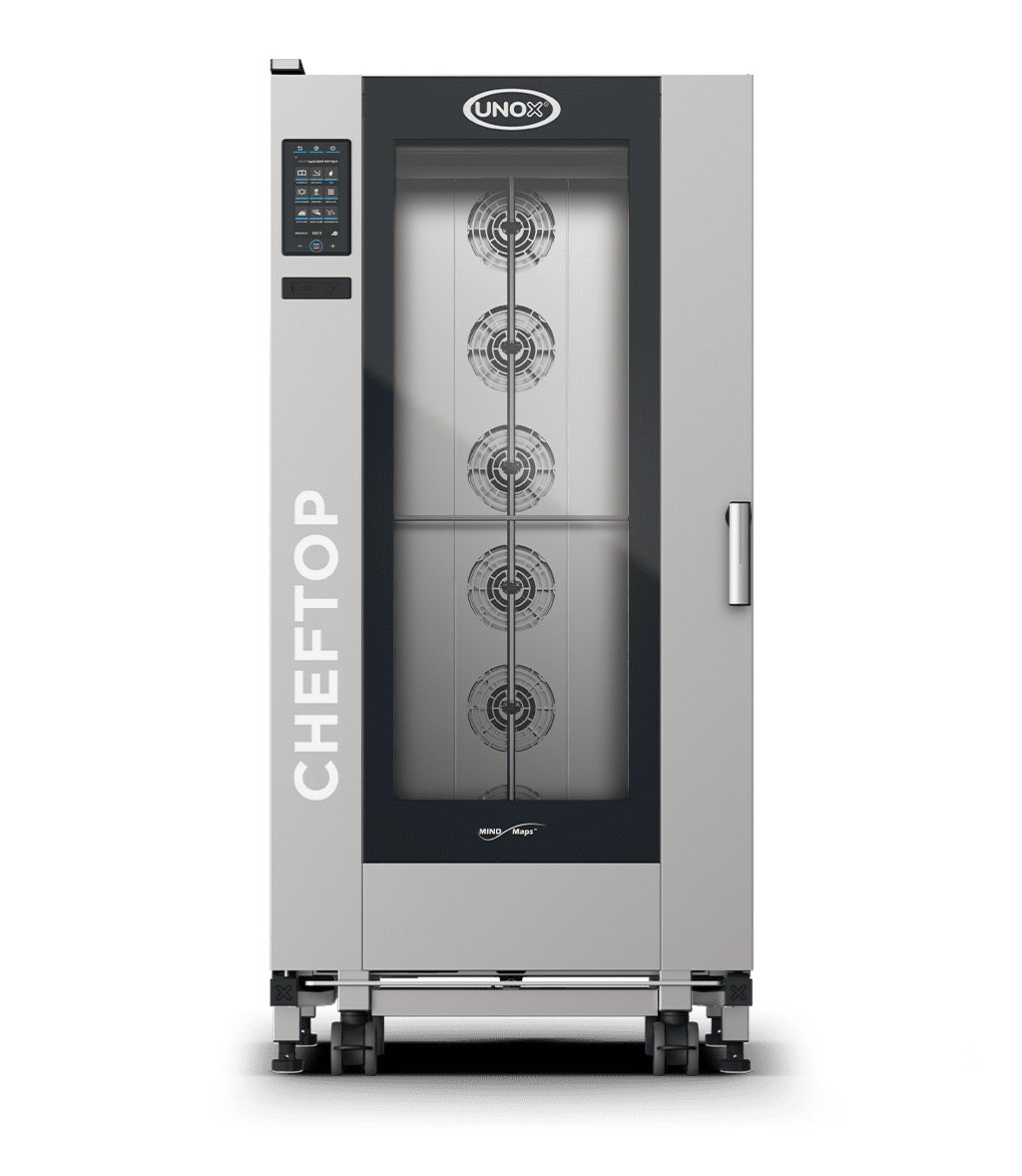 UNOX CHEFTOP MIND.Maps™ BIG PLUS XEVL-2011-DPRS – 20 x GN 1/1 Electric Roll-In Combi Oven