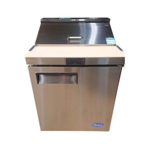Used Atosa MSF8301GR 27" 1-Door Mega Top Prep Table – Certified Pre-Owned, 3 Years Old