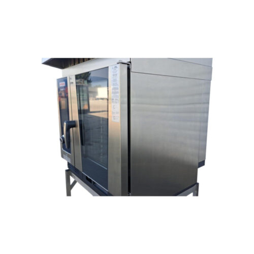 Used Rational iCombi Pro 6-Half Combi Oven with Hood & Stand – Certified Pre-Owned, 2 Years Old