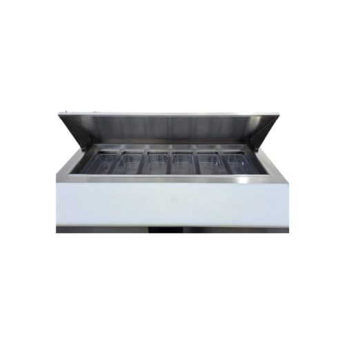 Used Atosa MSF8302GR 48" 2-Door Refrigerated Prep Table – Certified Pre-Owned, 2 Years Old