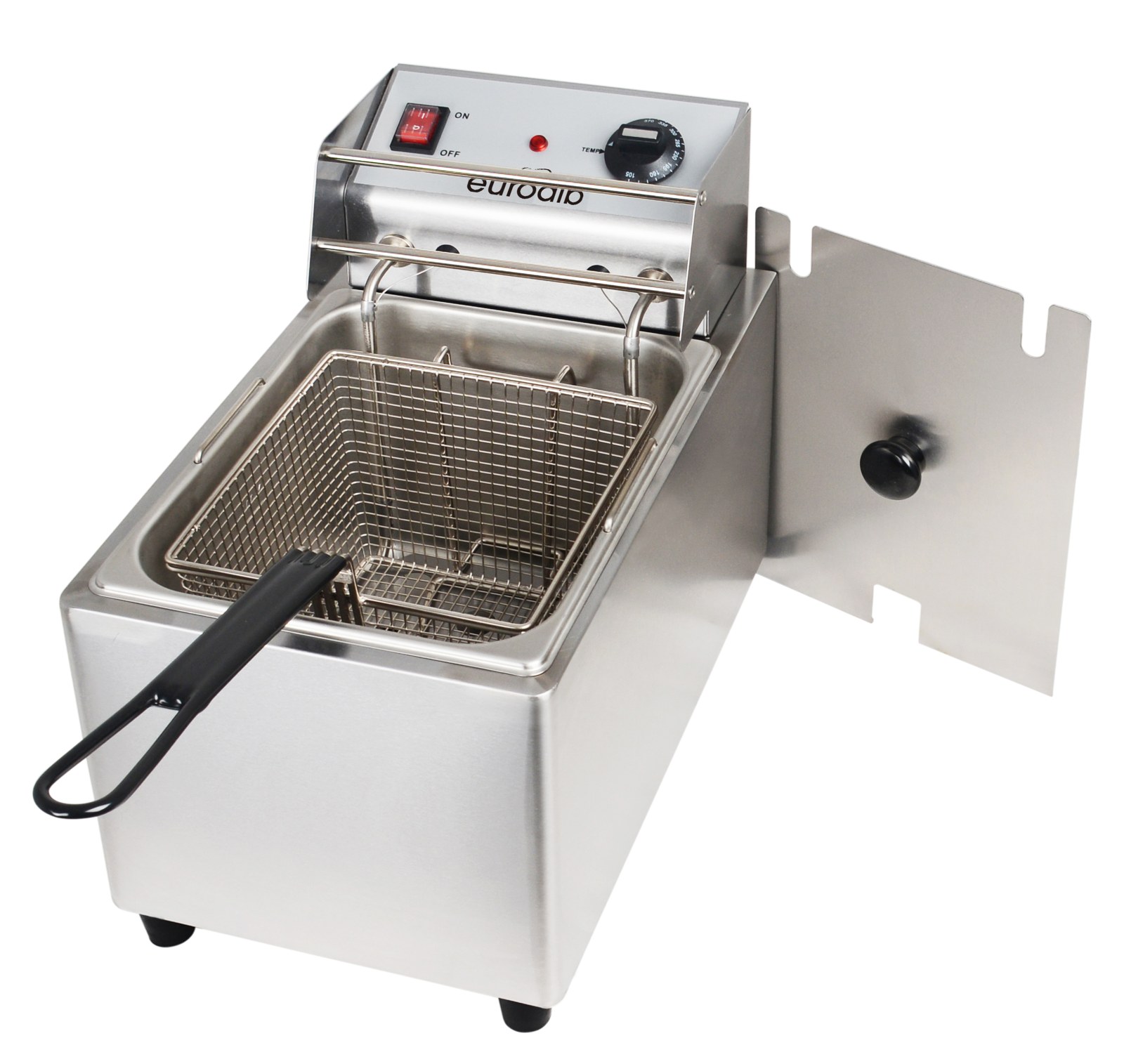 Eurodib SFE01860 Countertop Electric Fryer – 2 Gal (8 L), 220 V 3200 W