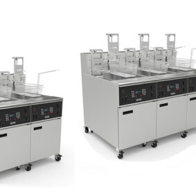 Giles EOF-20 20" Square Vat Electric Open Fryer, 115 lb