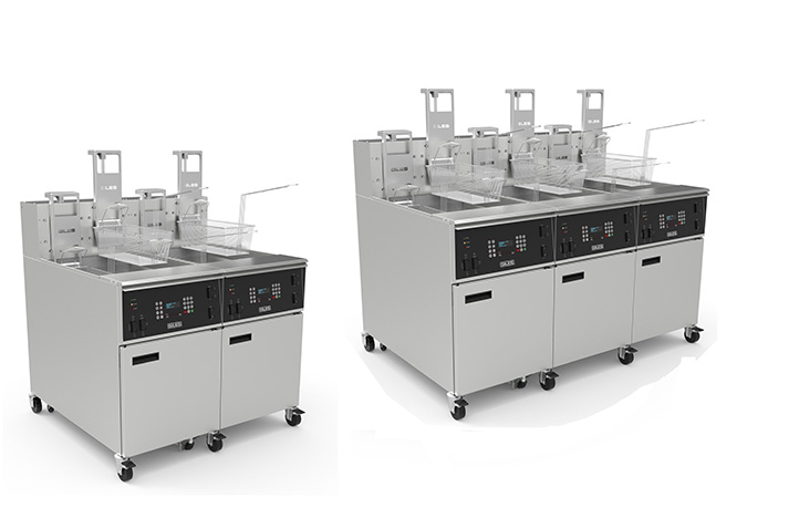 Giles EOF-20 20" Square Vat Electric Open Fryer, 115 lb