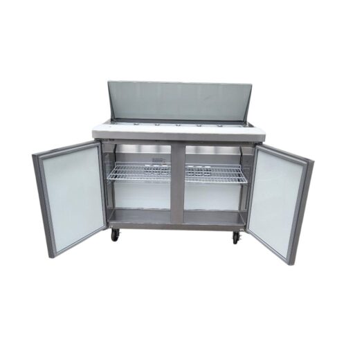 Used EFI CSDR2-48VCX 48" 2-Door Refrigerated Prep Table – Certified Pre-Owned