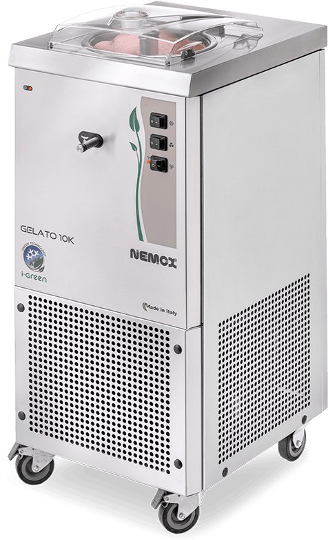 Nemox GELATO10KAUTO Freestanding Gelato Machine – 22 lb/h, 120 V