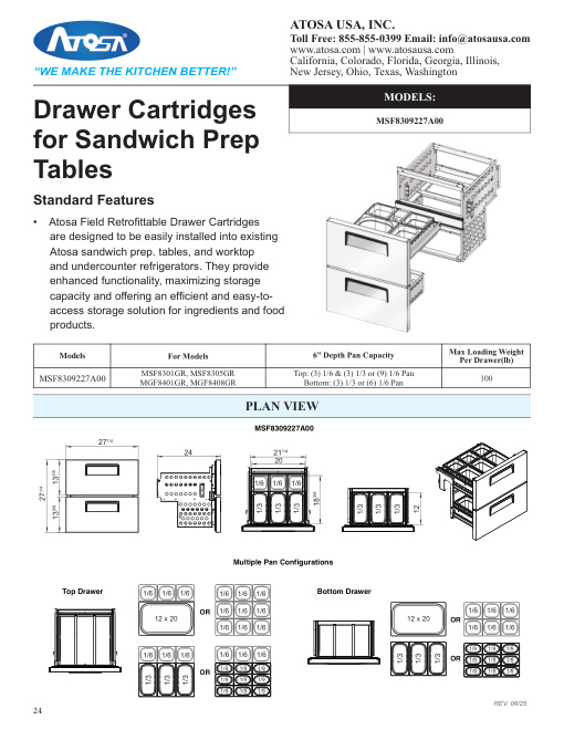 SPEC SHEET