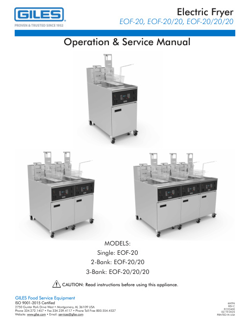 OPERATIONS MANUAL
