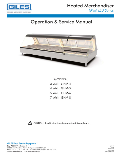 OPERATIONS MANUAL